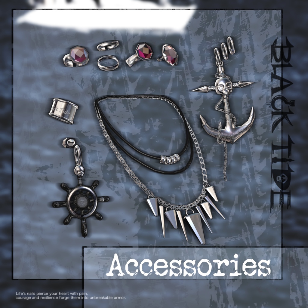 🏴☠️Black Tide🏴☠️パイレーツ水着【8アバター対応】