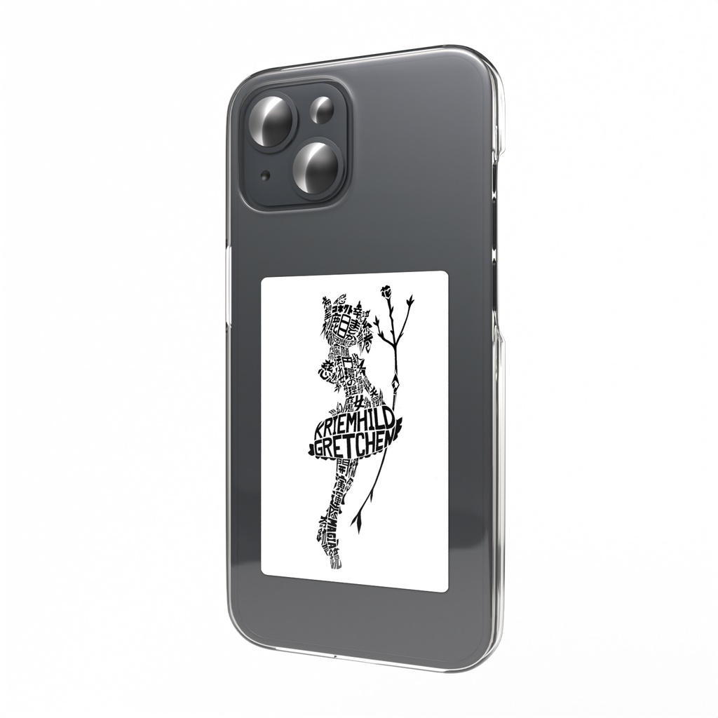まどマギ 鹿目まどか タイポグラフィアート スマホステッカー