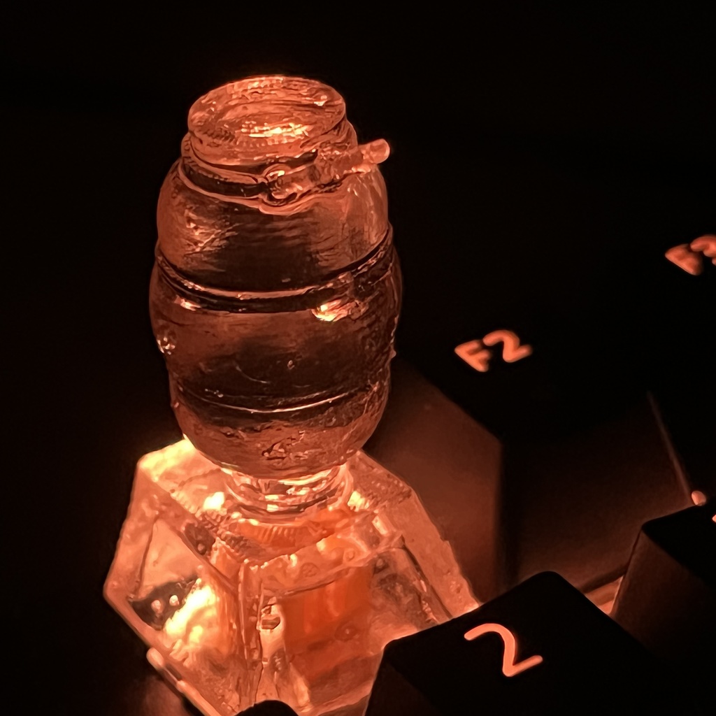 キーキャップ Apex Legends コースティック ガス