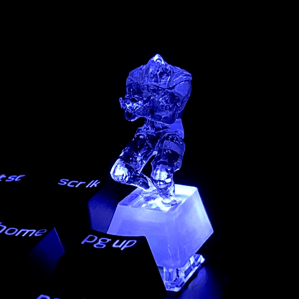 キーキャップ Valorant  オーメン ヴァロラント 透明 クリア おしゃれ かわいい