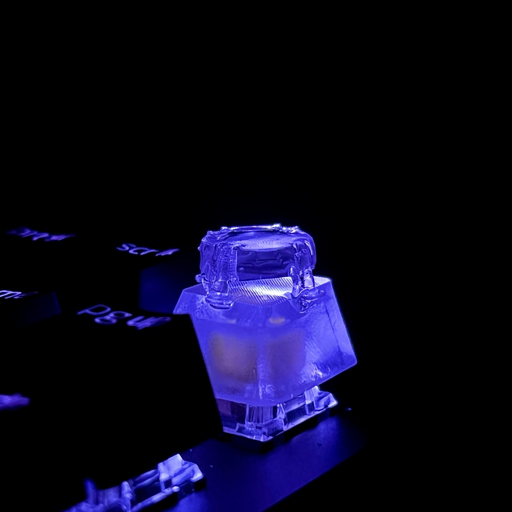 キーキャップ fortnite フォートナイト ジャンプパッド ジャンパ 透明 クリア おしゃれ かわいい