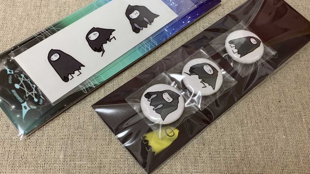 呪腕殿缶バッジ(3個セット)