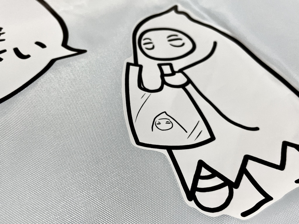 呪腕殿エコバッグ(やっぱレジ袋くださいVer.)