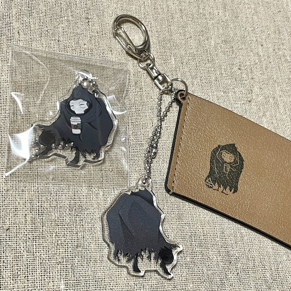 呪腕殿アクキー付きカップスリーブ