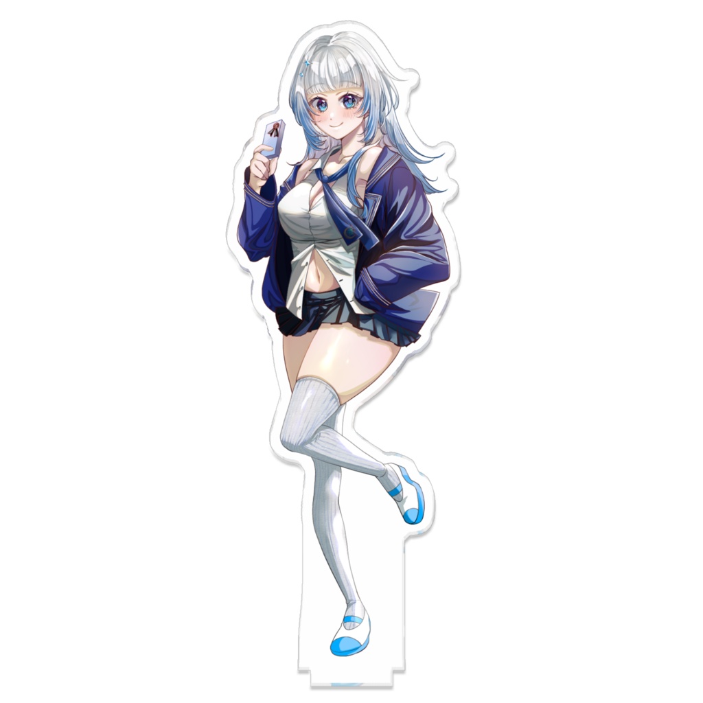 青海ましろ つながるアクスタ バレンタインエディション(with 春田こまち /白詰さよは)