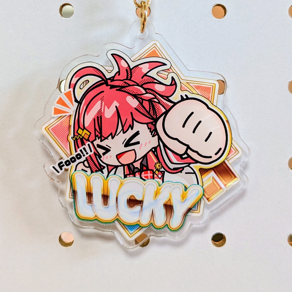 【朝日南アカネ】LUCKYアクキー
