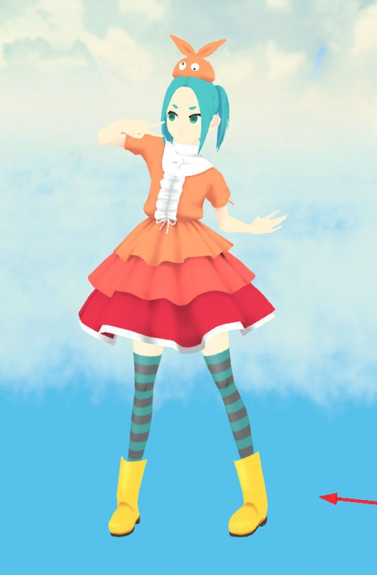 Yotsugi Ononoki VTuber 3D Model (VRM+Blender)