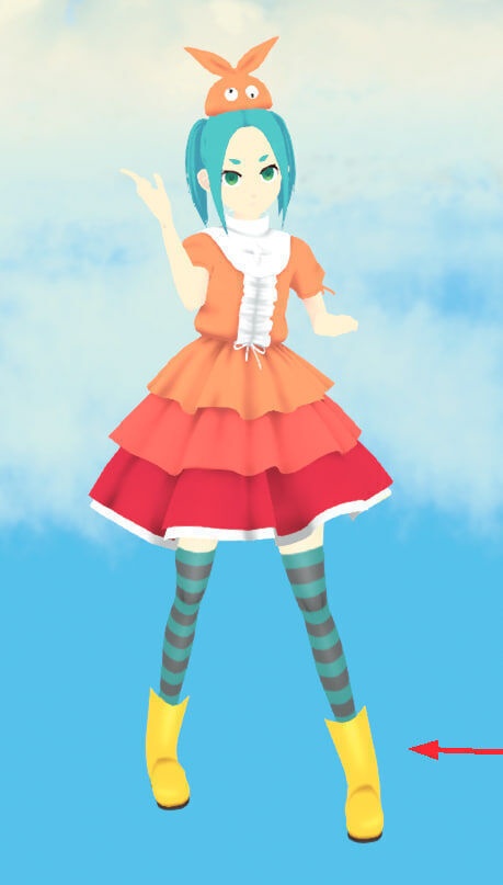 Yotsugi Ononoki VTuber 3D Model (VRM+Blender)