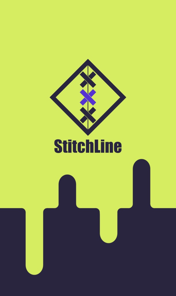StitchLineロゴiPhoneケース
