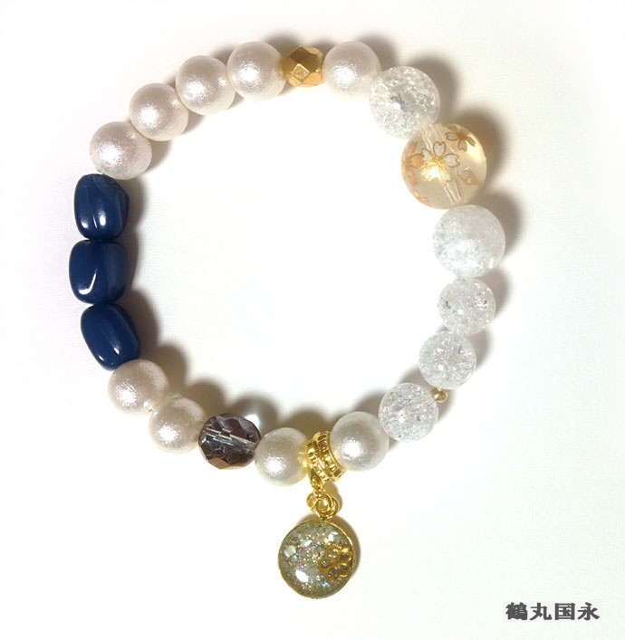 刀剣乱舞イメージブレスレット【鶴丸/大倶利伽羅/燭台切光忠】