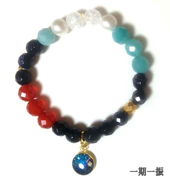 刀剣乱舞イメージブレスレット【へし切長谷部/三日月宗近/一期一振】