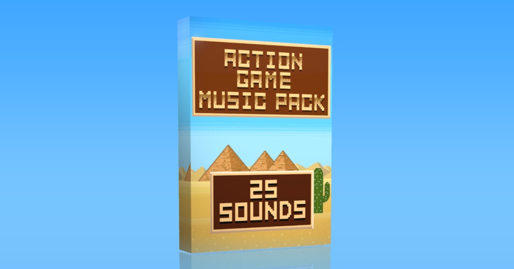 【Action Game Music Pack】アクションゲームの音楽素材パック
