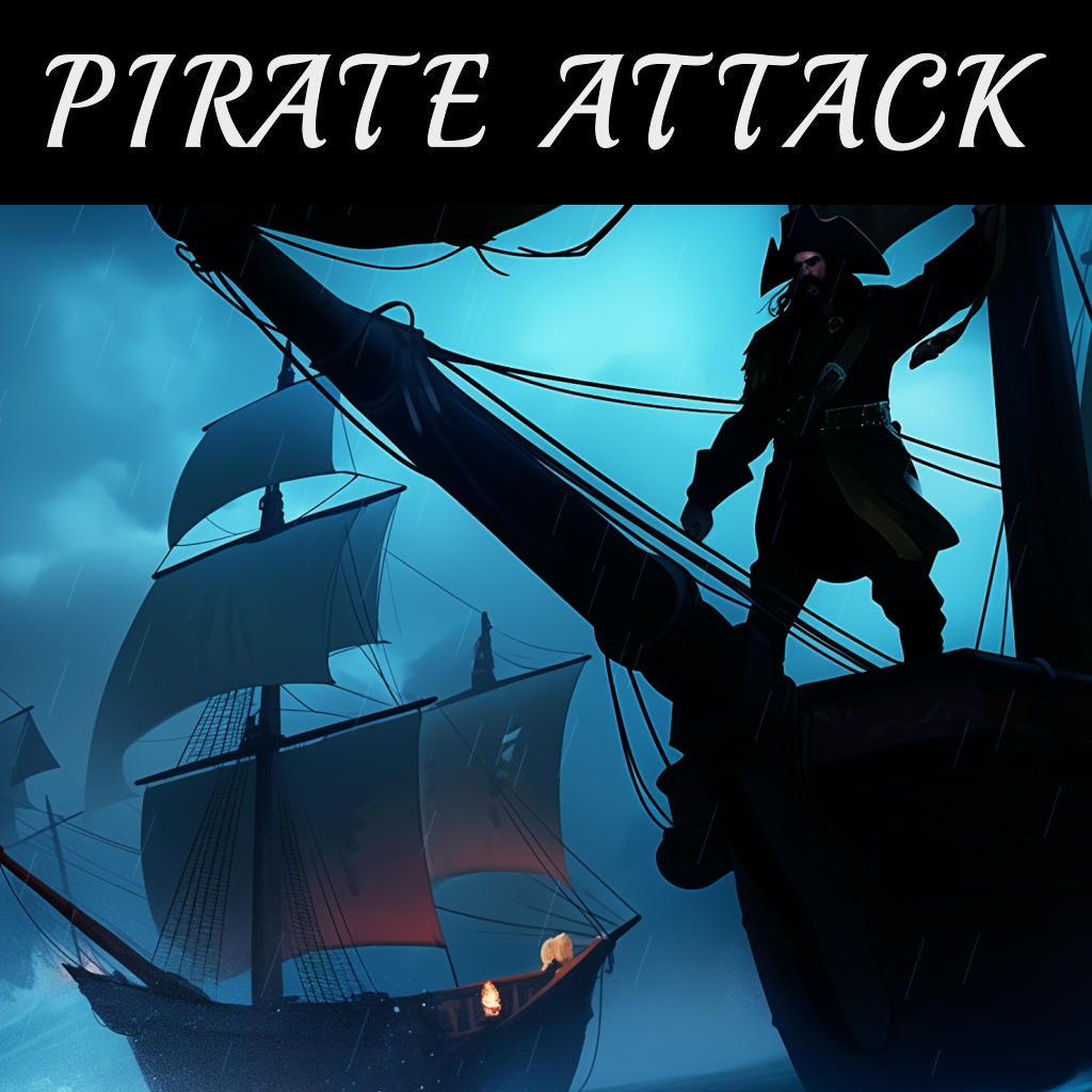 【フリーBGM】Pirate Attack - 海賊／壮大／TRPG