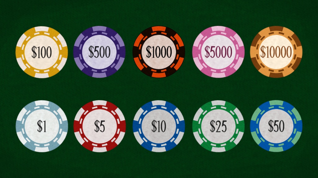 カジノチップの素材「Casino Chips Pack / カジノチップパック」+おまけ
