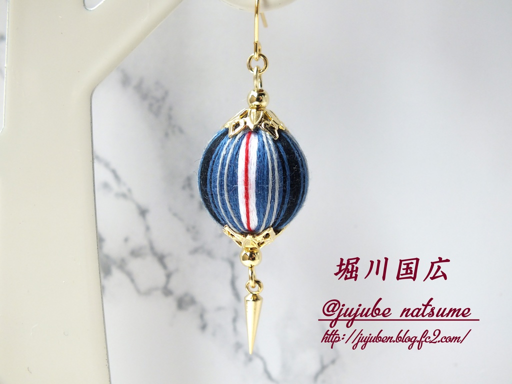 刀剣男子 初期新撰組 耳飾り & 根付け