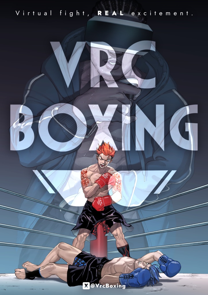 VRC BOXING公式ロゴ・ポスター