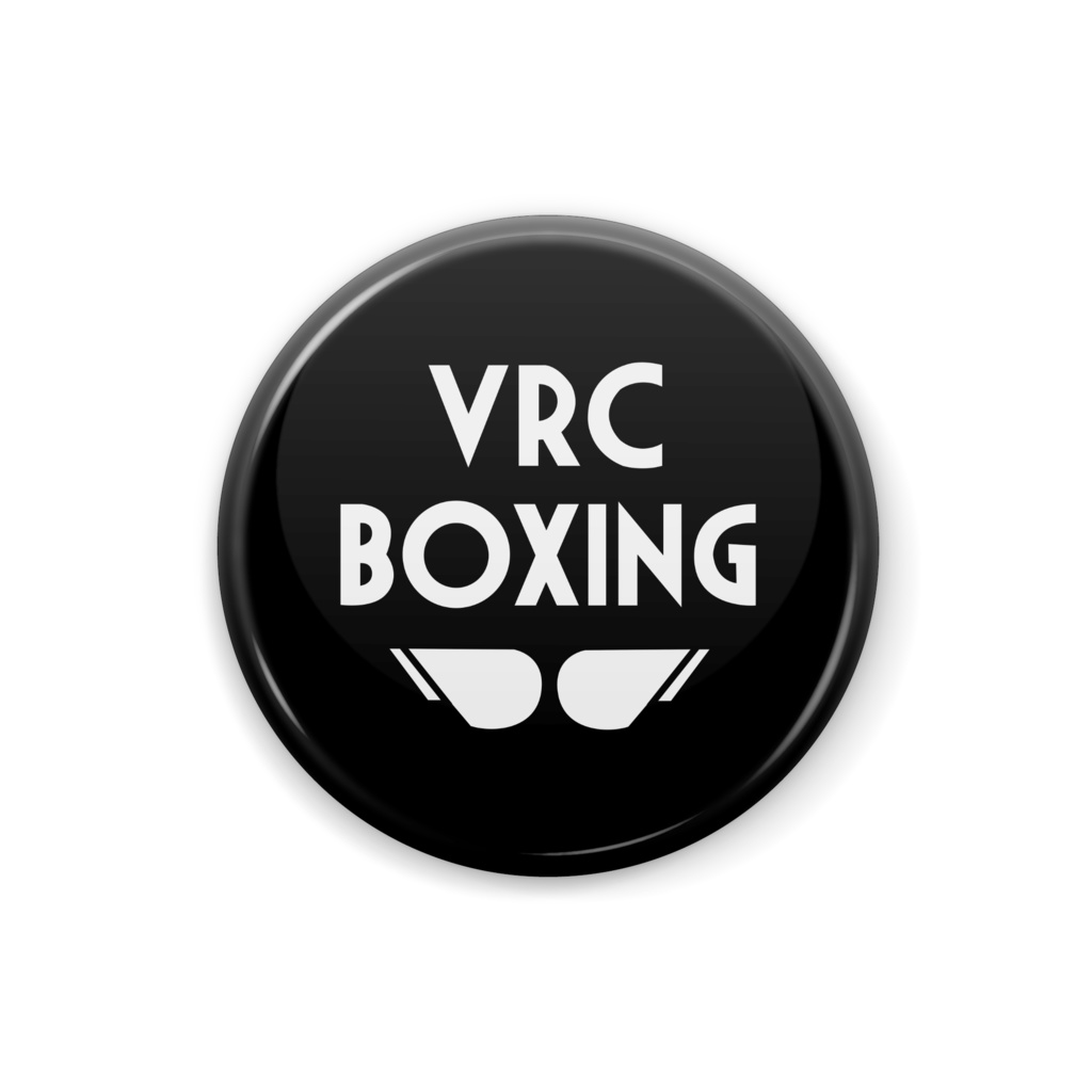 VRCボクシング　缶バッジ