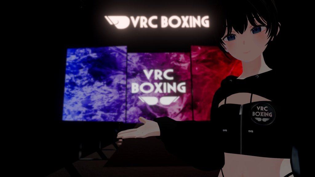 【 VRC BOXING 】 Key Ring & Badge