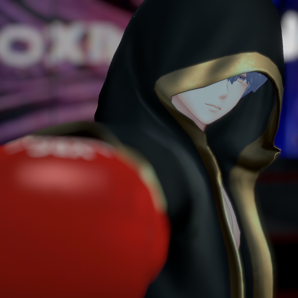【 VRC BOXING 】 Fighter's Gown 【MA対応7avatar+α】