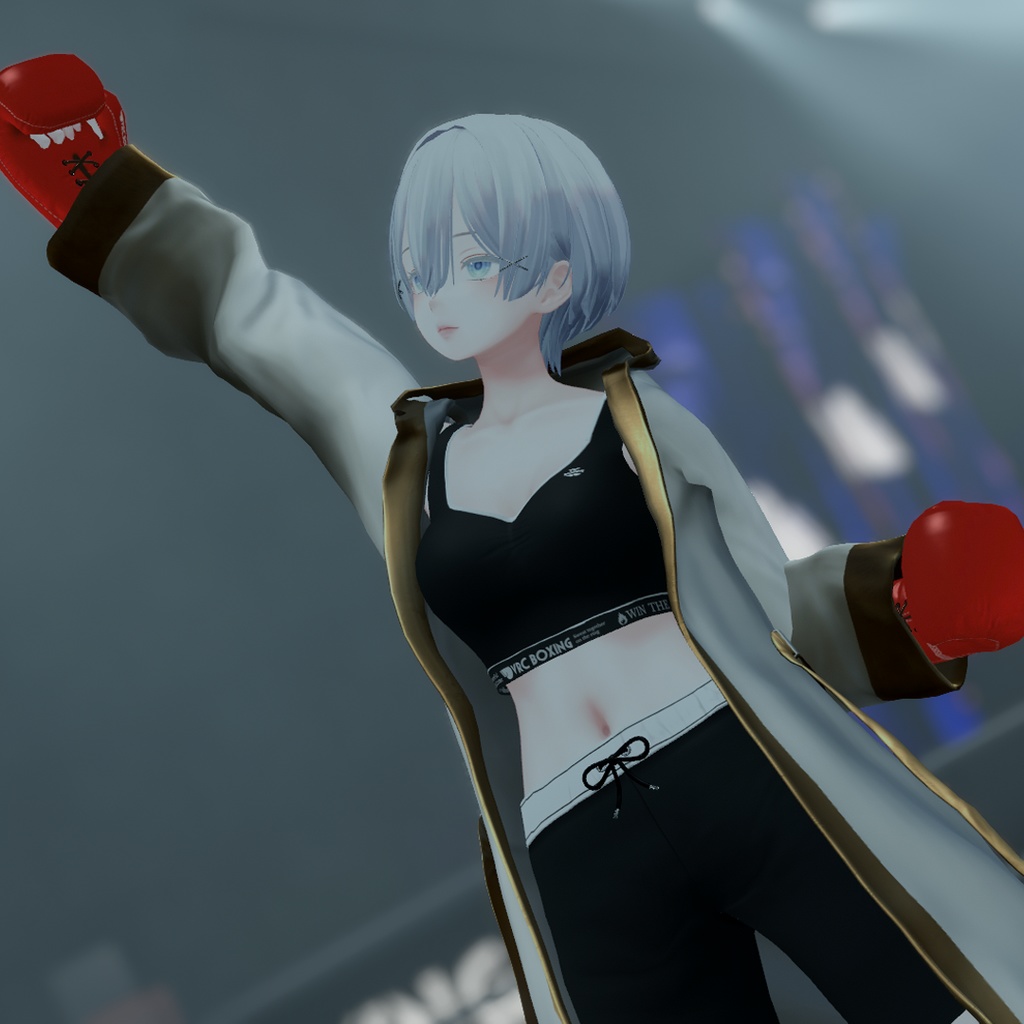 【 VRC BOXING 】 Fighter's Gown 【MA対応7avatar+α】