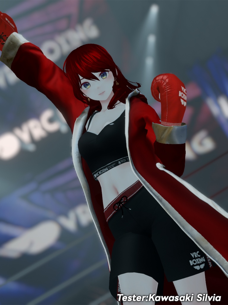 【 VRC BOXING 】 Fighter's Gown 【MA対応7avatar+α】