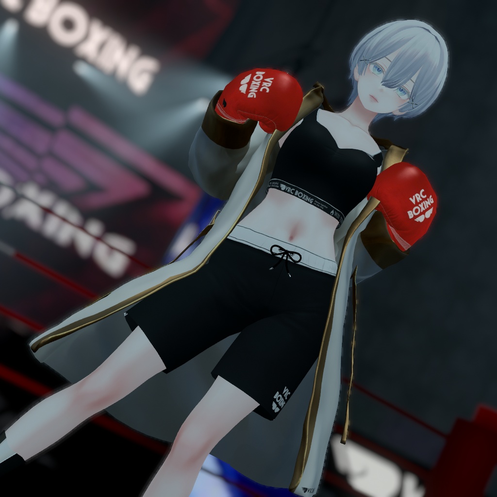 【 VRC BOXING 】 Fighter's Gown 【MA対応7avatar+α】
