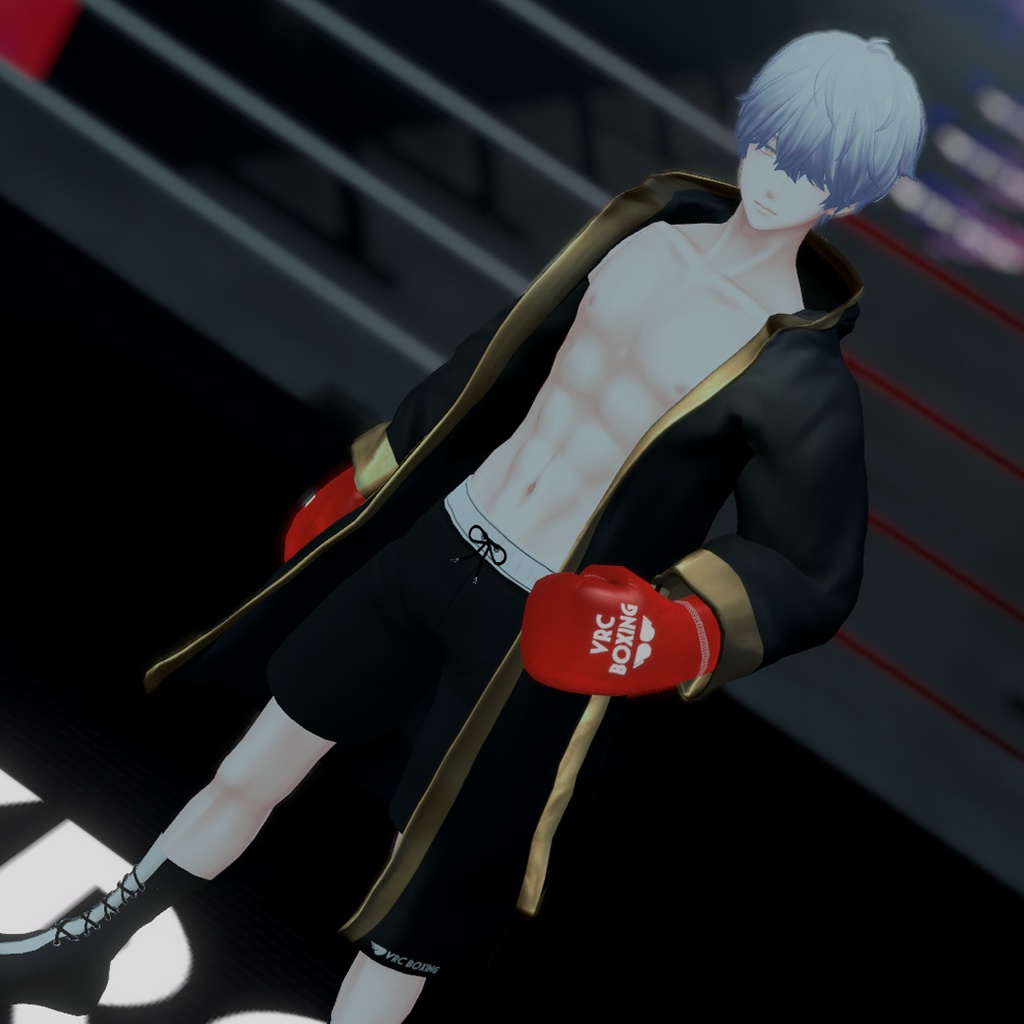 【 VRC BOXING 】 Fighter's Gown 【MA対応7avatar+α】