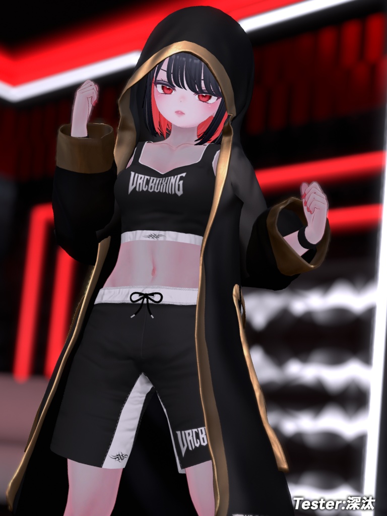 【 VRC BOXING 】 Fighter's Gown 【MA対応7avatar+α】