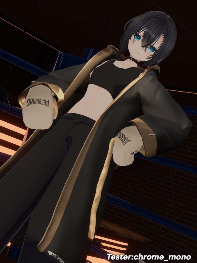 【 VRC BOXING 】 Fighter's Gown 【MA対応7avatar+α】