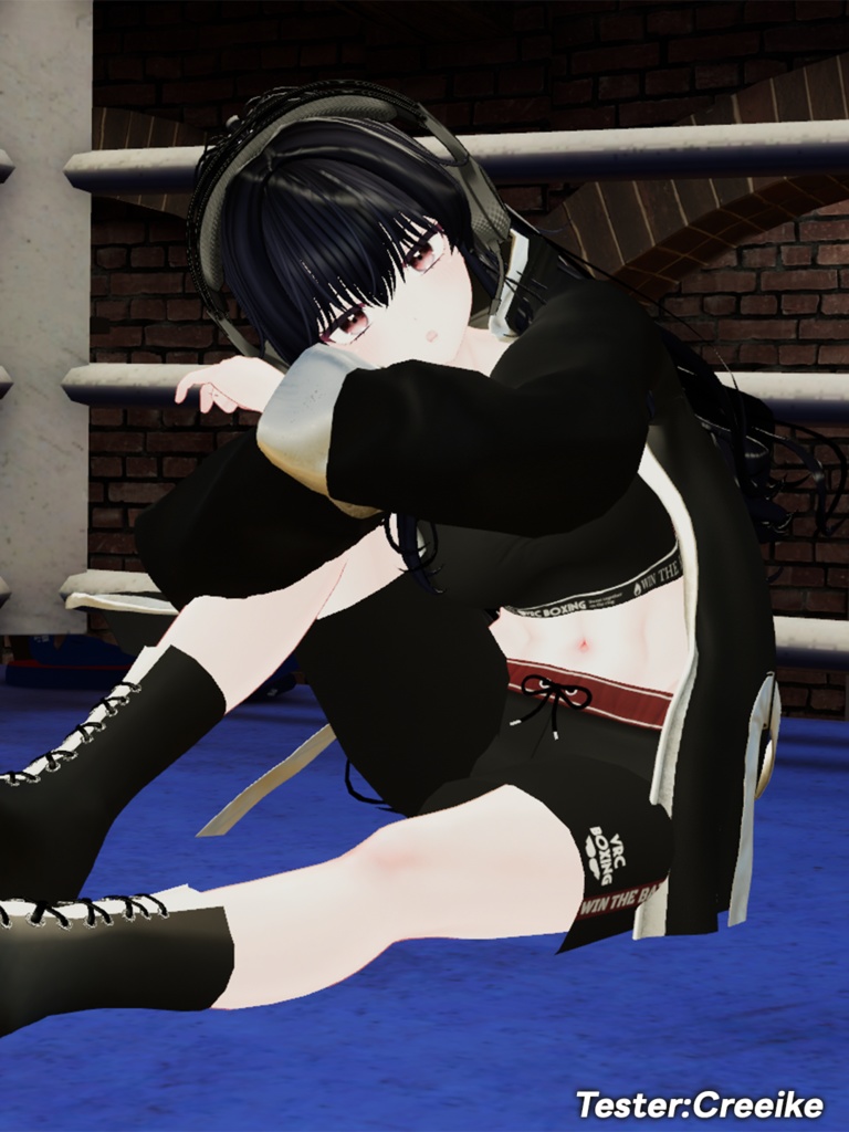 【 VRC BOXING 】 Fighter's Gown 【MA対応7avatar+α】