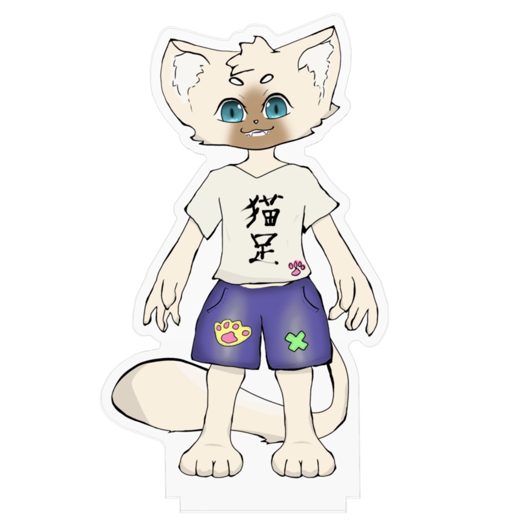 おでかけねこあしアクリルスタンド