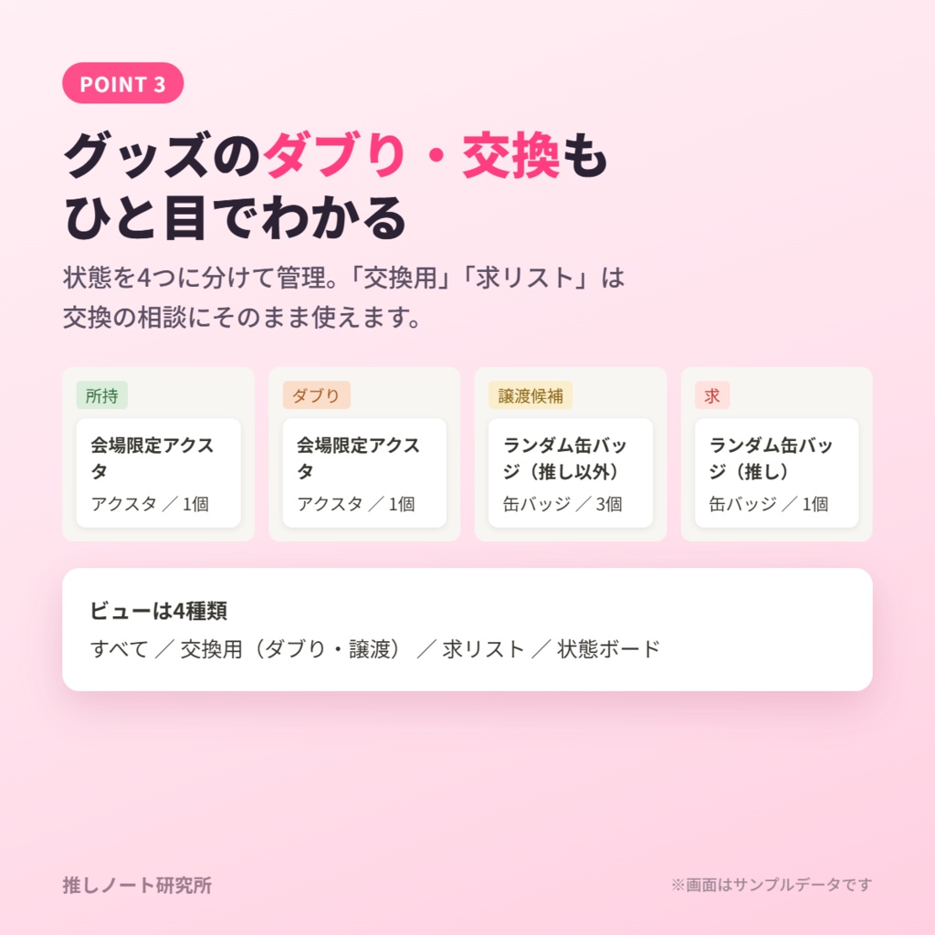 【Notion】推し活ノート 完全版|出費・予算・参戦記録・グッズ在庫・遠征をまとめて管理
