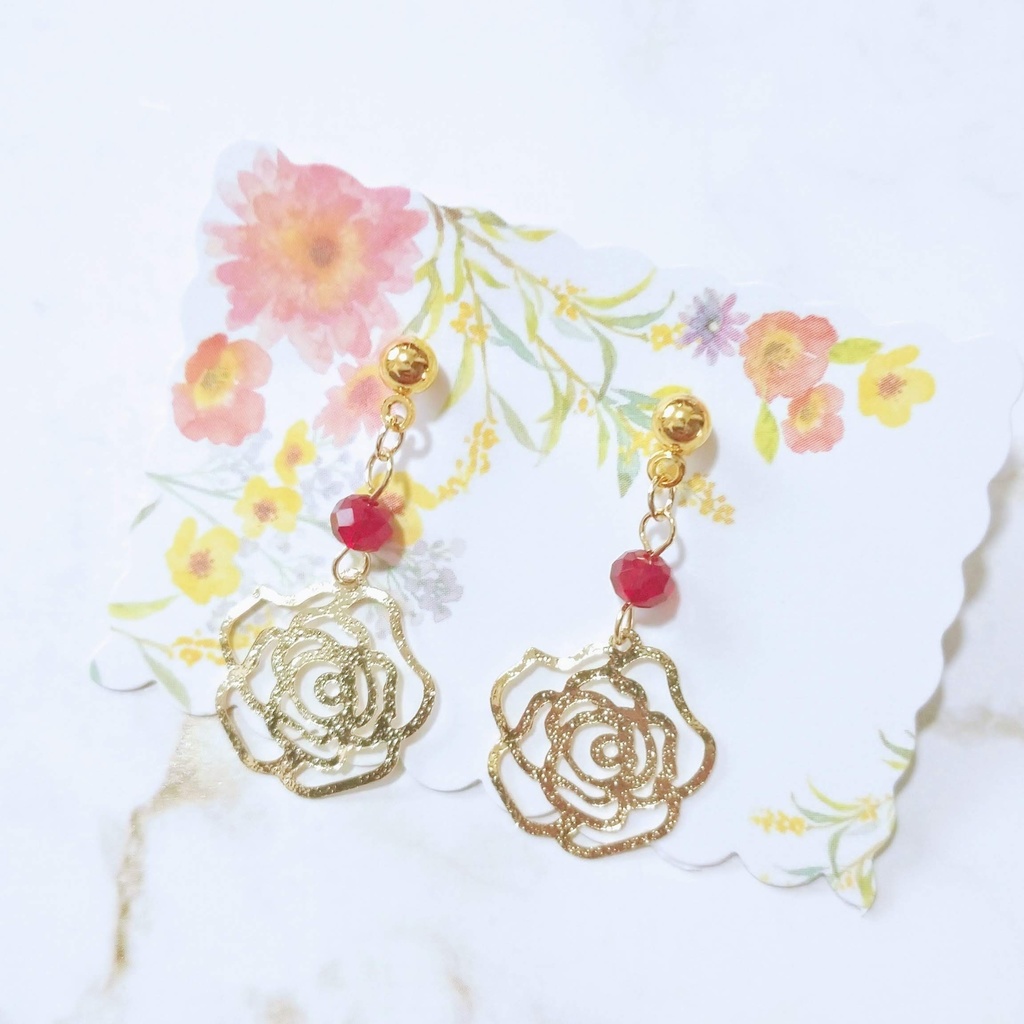 ツイステ リドルイメージミニピアス