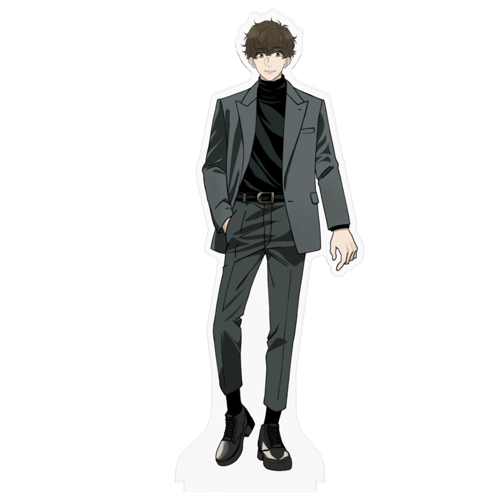 アクリルフィギュア/水瀬未来(モノトーンコーデ)