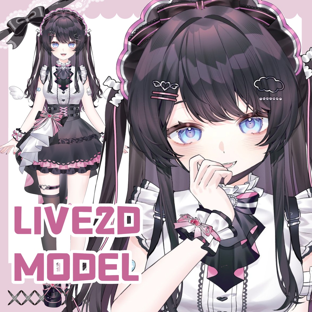 【Live2dモデル】地雷系アイドル / Jiraikei Idol