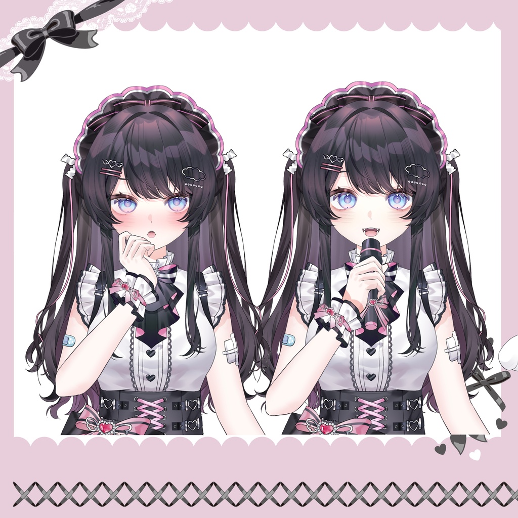 【Live2dモデル】地雷系アイドル / Jiraikei Idol