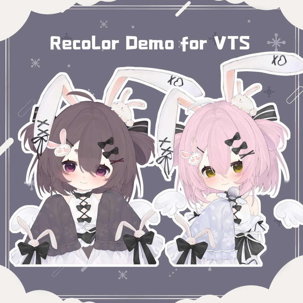 【live2dモデル】うさあめ / Sugar Bunny