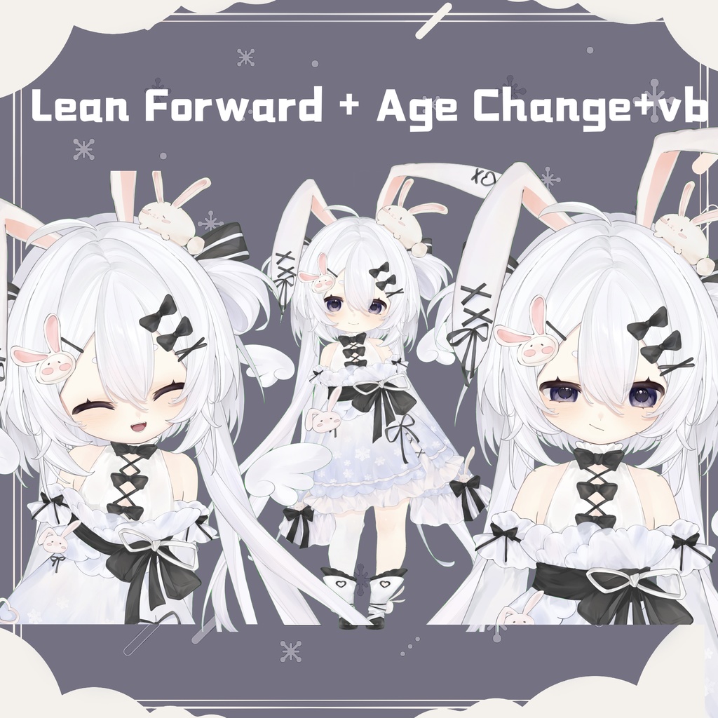 【live2dモデル】うさあめ / Sugar Bunny