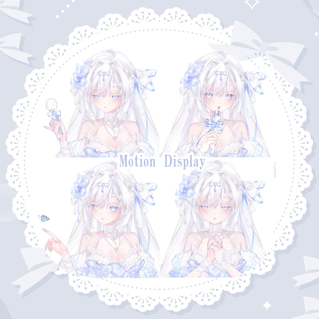 【Live2dモデル】アイリス / Iris Blanc
