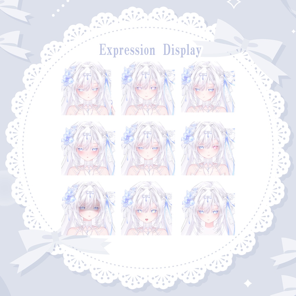 【Live2dモデル】アイリス / Iris Blanc