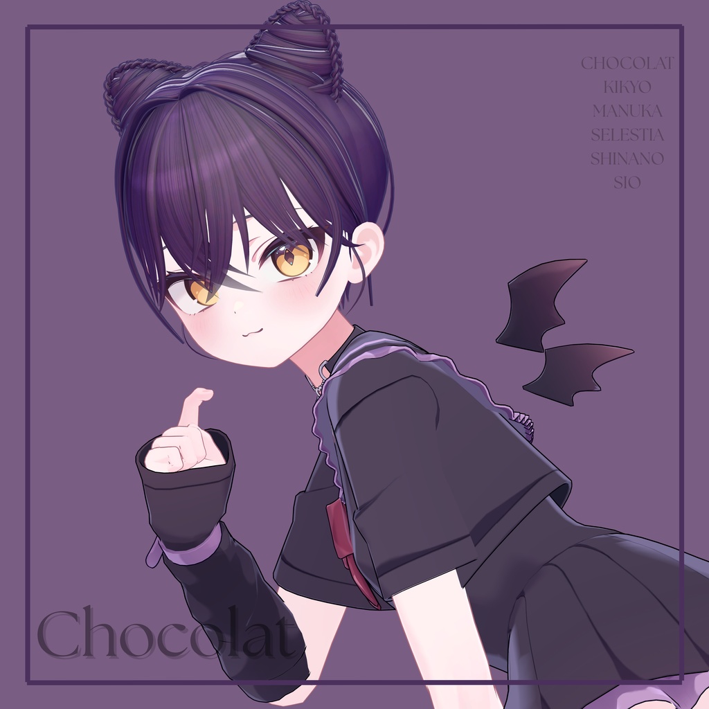 【Open Sale】 🐱TwinNekoBun🐱 【6 avatars】【VRC Hair】