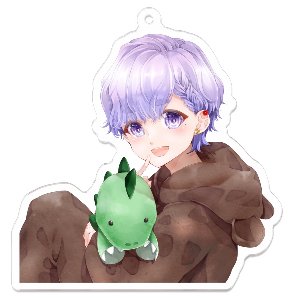 つばきくんアイコンアクキー(コーティング有)