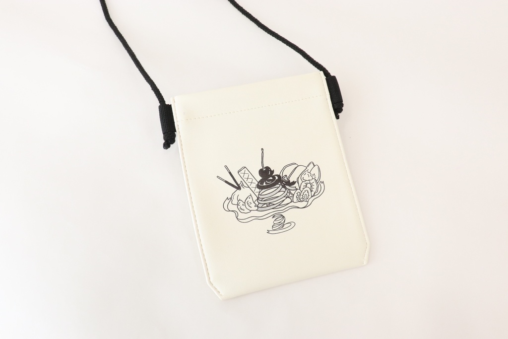 プリンアラモードのミニショルダーバッグ