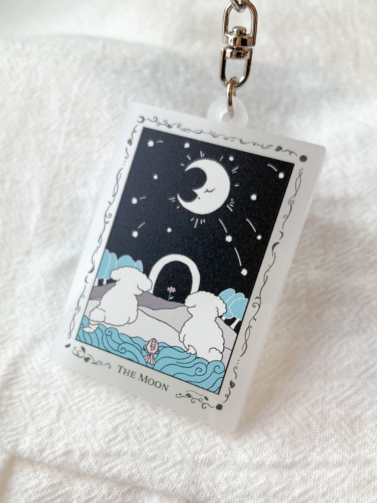  タロット the moon アクリルキーホルダー