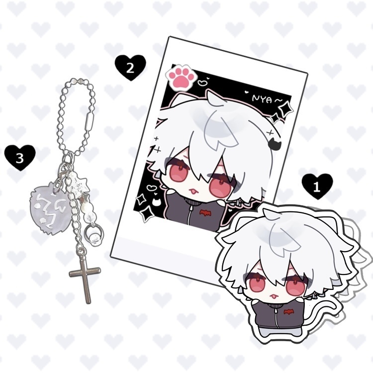 【非公式】ねこみみチャームセット