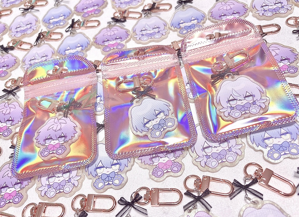 【非公式】りぼん付きキーホルダー