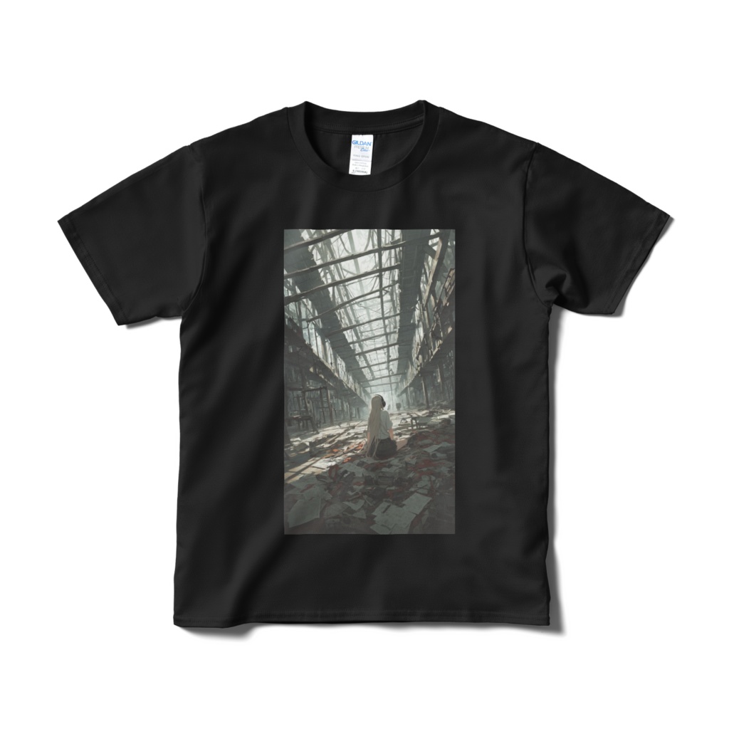 ●半袖Tシャツ (廃墟Ver.)