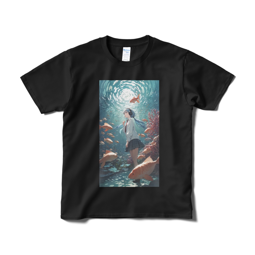 ●半袖Tシャツ (海中Ver.)