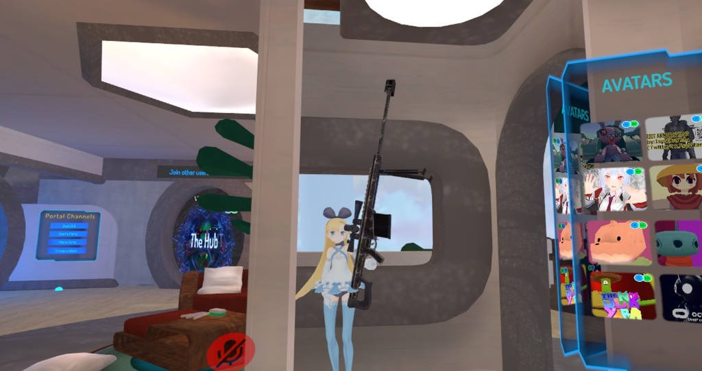 【vrchat】バレットM82A1