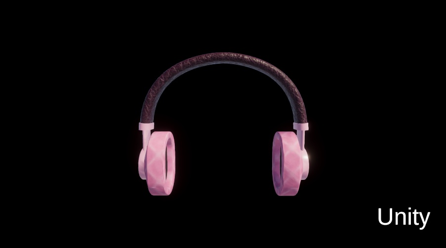 ヘッドホン(ピンク)